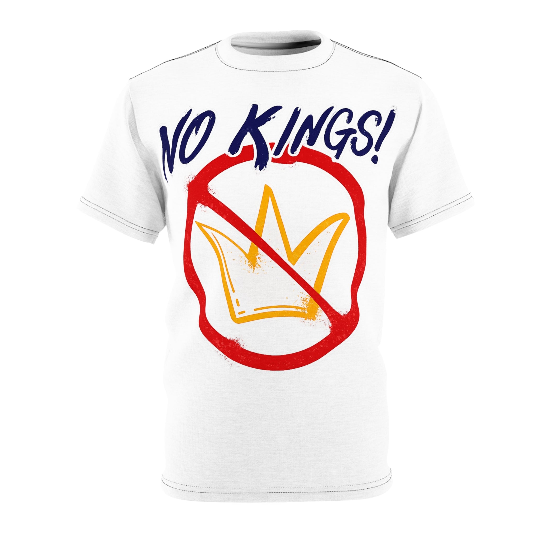 No Kings T-Shirt — Anti-Authority Graphic Tee