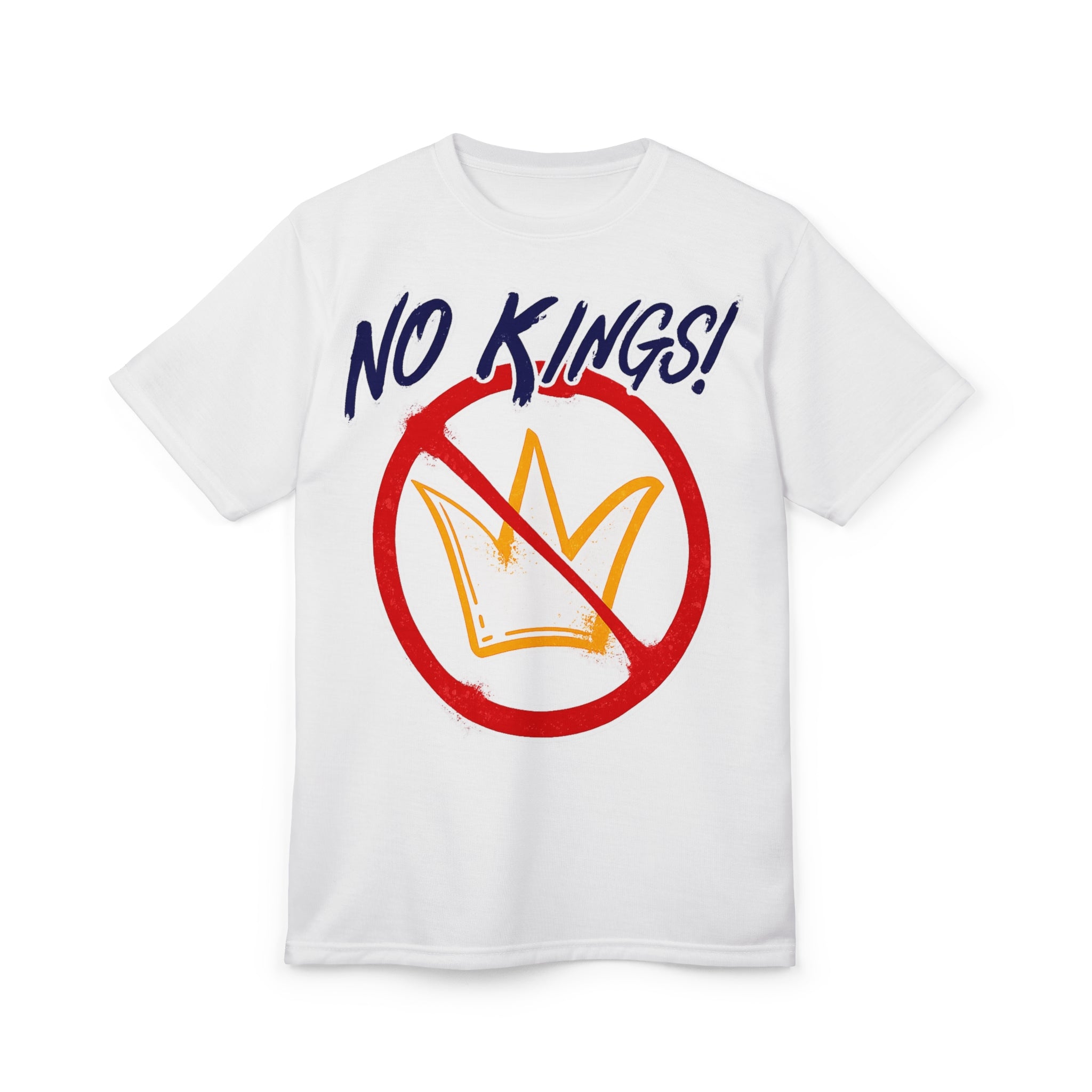 No Kings T-Shirt — Anti-Authority Graphic Tee