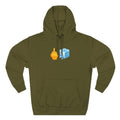 Middle Finger Ice Cube Hoodie — Funny Emoji Graphic Fleece Pullover