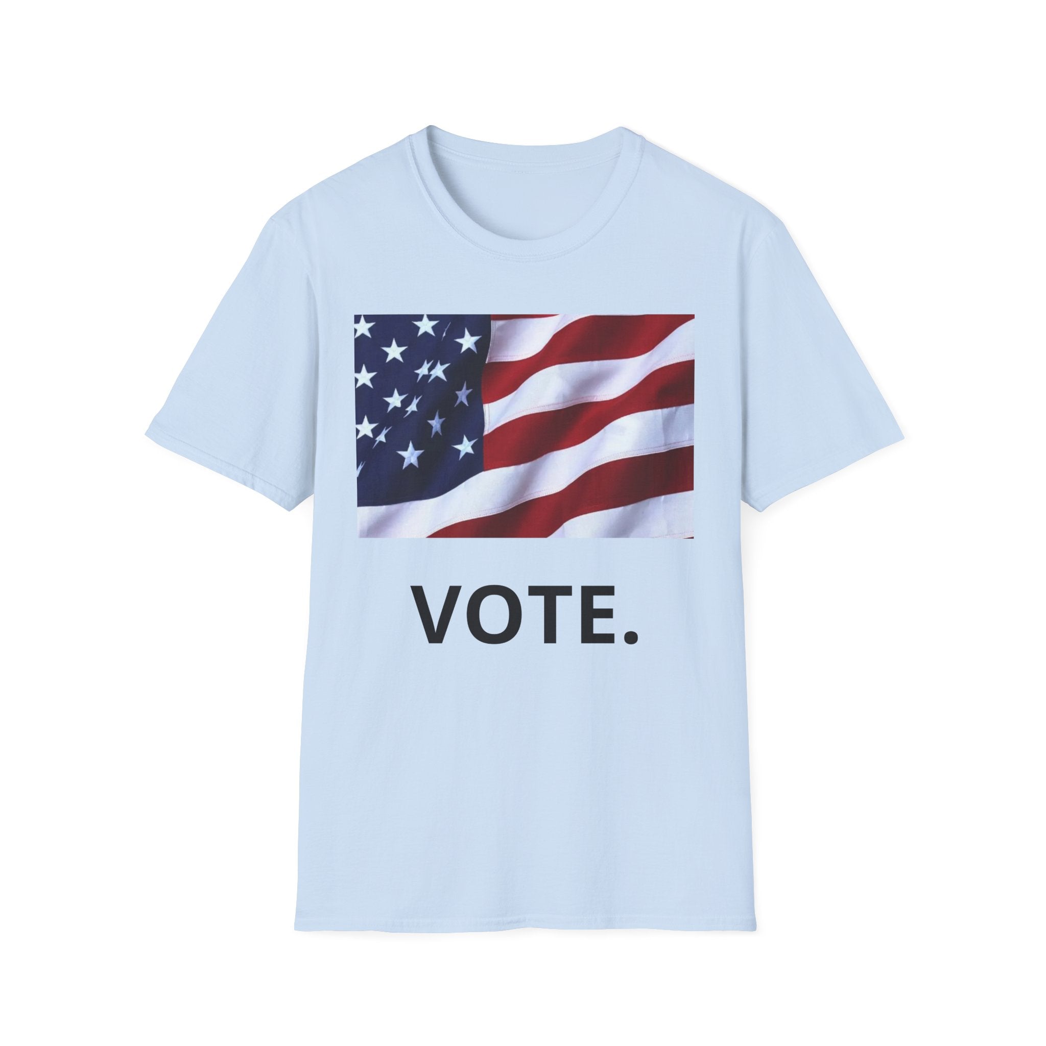 Vote American Flag T-Shirt — Patriotic Election Tee