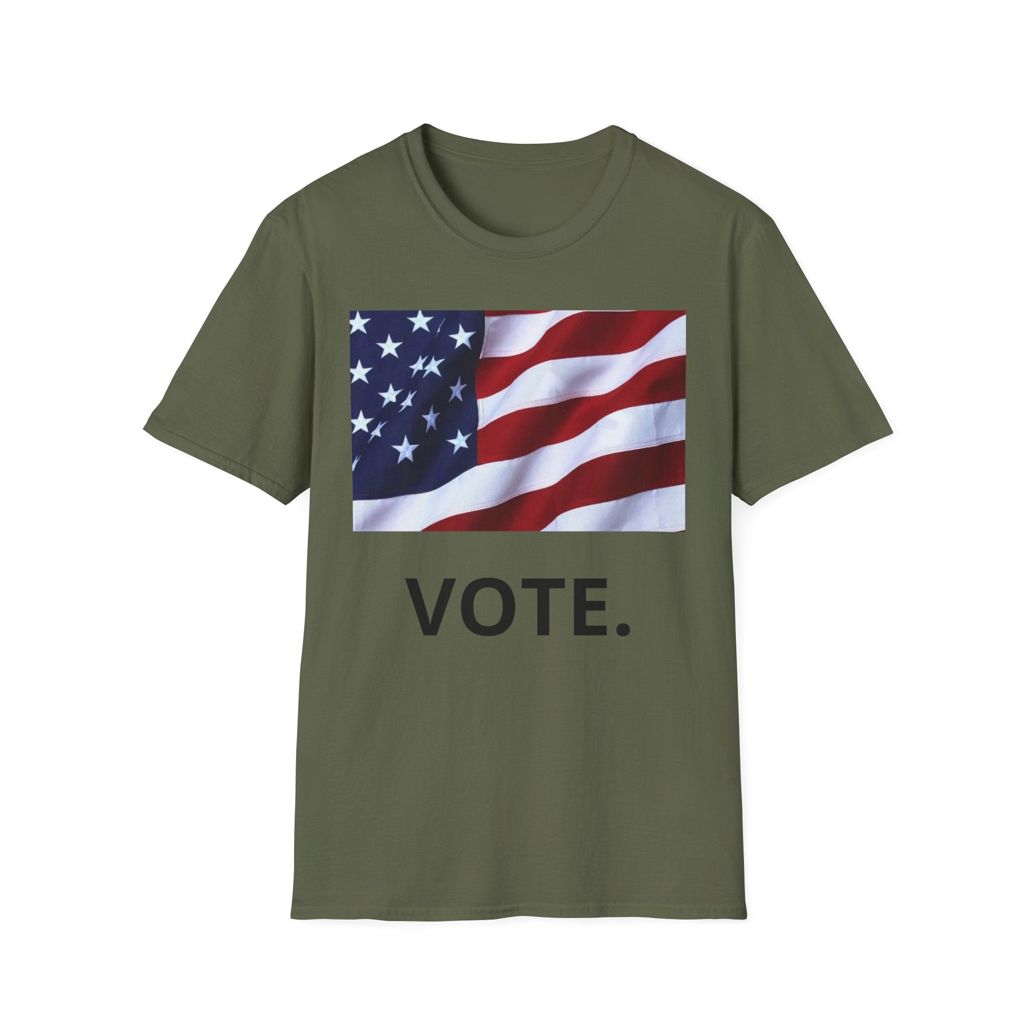 Vote American Flag T-Shirt — Patriotic Election Tee